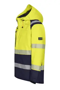 Vinterjakke med hette