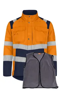 Jakke med vedlagt fleecefôr 9028