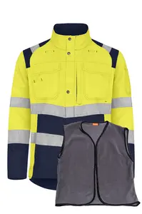 Jakke med vedlagt fleecefôr 9028
