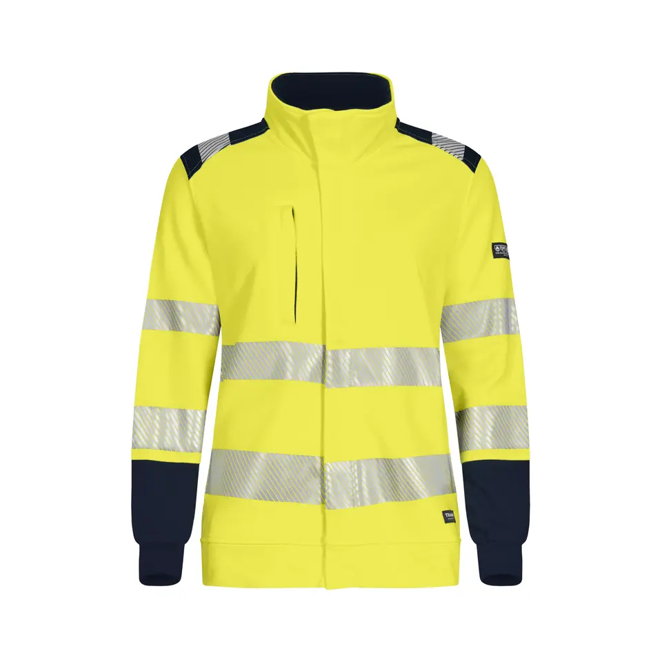 Flamskyddad sweatshirtjacka Dam