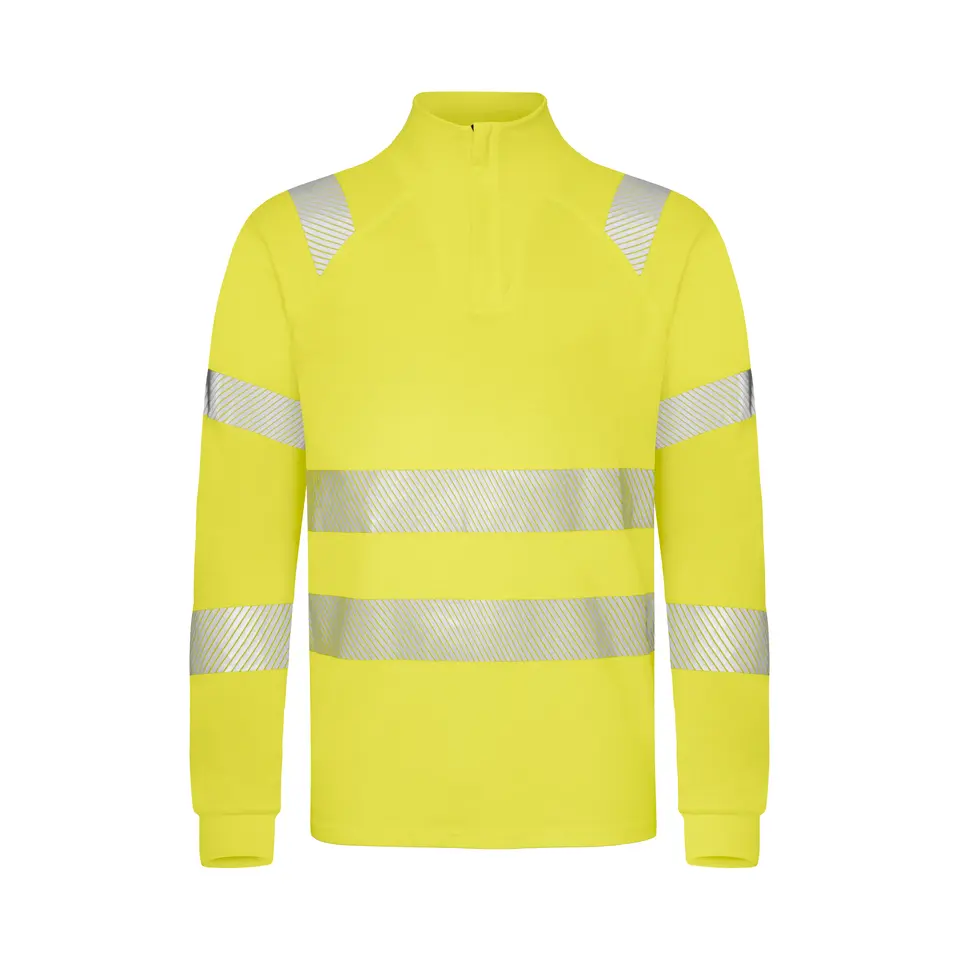 Flame Retardant Quarter Zip long sleeve T-shirt