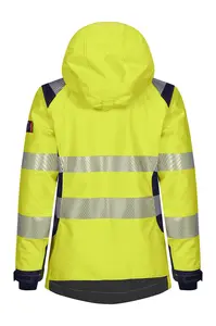 Dame skalljakke med pilefôr 9129