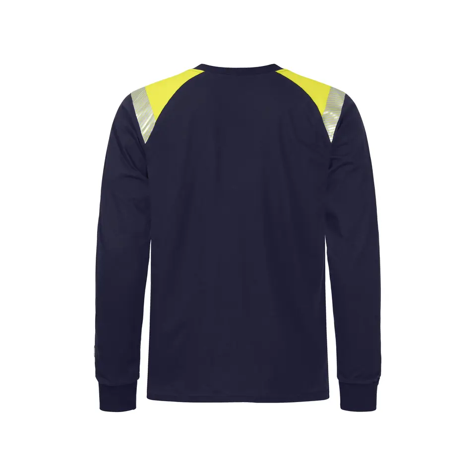 Flamskyddad T-shirt, lång ärm