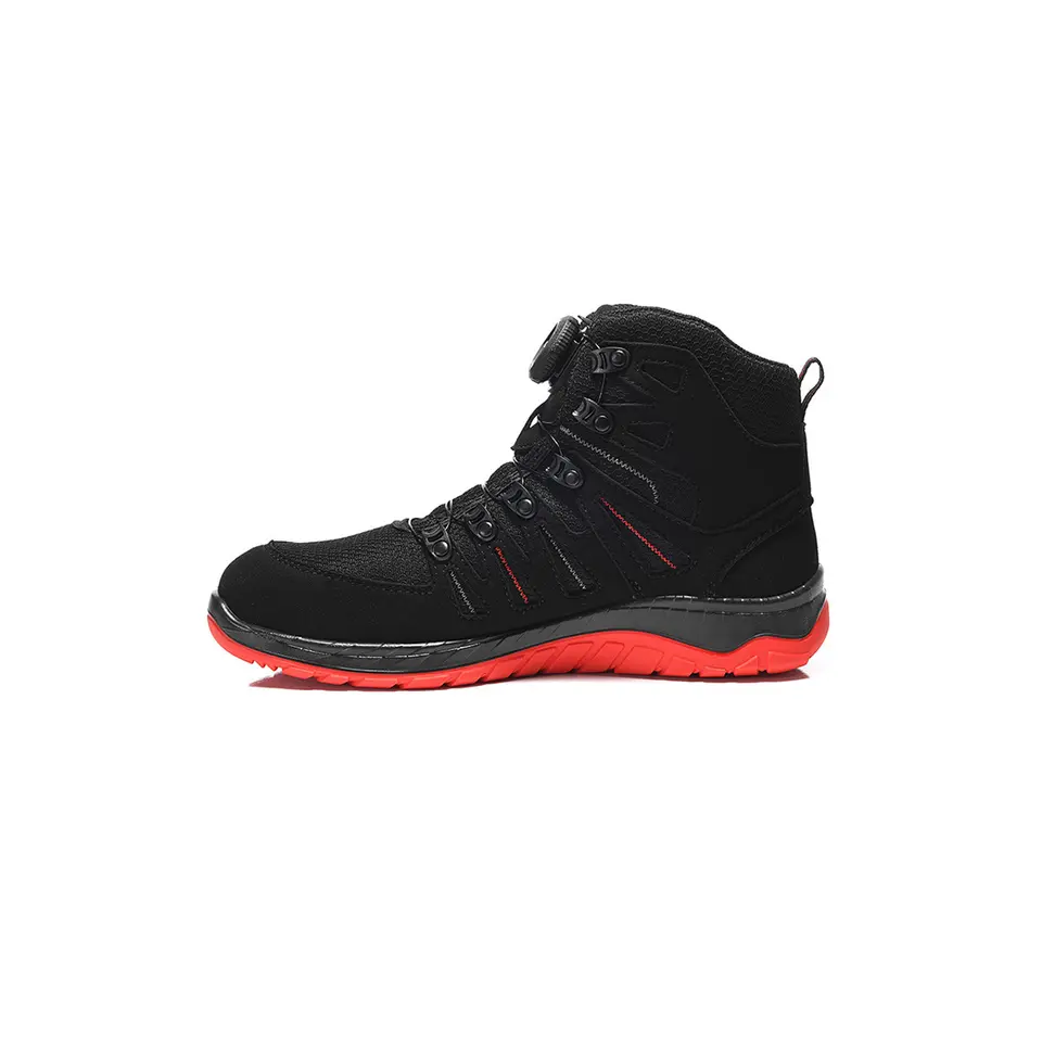 Maddox Boa Black-Red Mid ESD S3